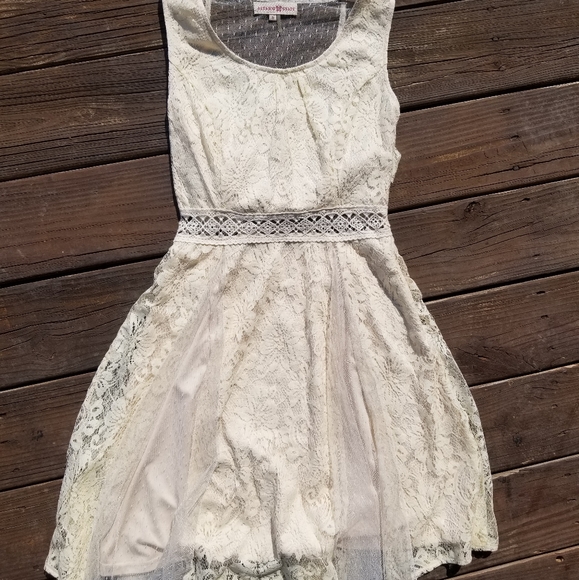 Altar'd State Lace Cream Dress - Picture 2 of 5